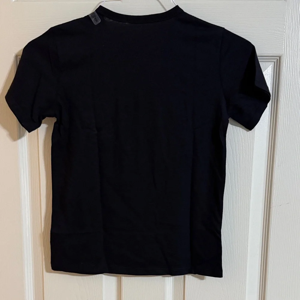 Children's Place Kids M Black T-Shirt with Dinosaur Headphones Graphic